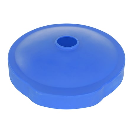 Vestil DRUM RECYCLING 55 GAL BLUE UNIVERSAL DC-P-55-CAN-UF-BU